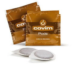 Covim Orocrema ESE-kaffepods från www.kaffeexperten.se Covim Orocrema ESE-kaffepods från www.kaffeexperten.se