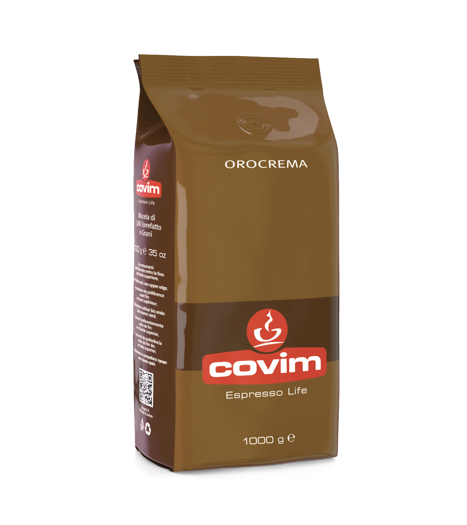 Covim hela kaffebönor 1Kg Orocrema Covim hela kaffebönor 1Kg Orocrema
